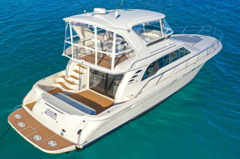 55Ft Sea Ray Flybridge  available In Miami Beach for rent for up to 13 Guest. - Image 8