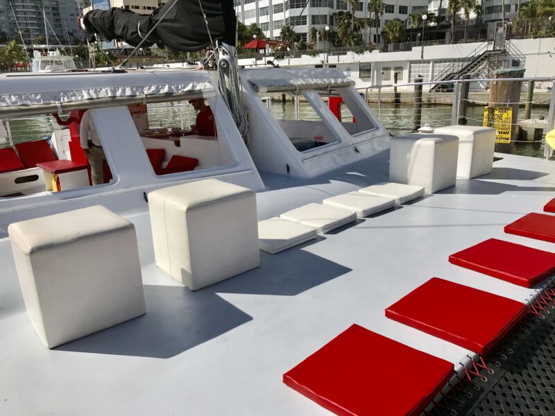 60' Catamaran Available for Rent in Miami for up to 49 Guest. - Image 11