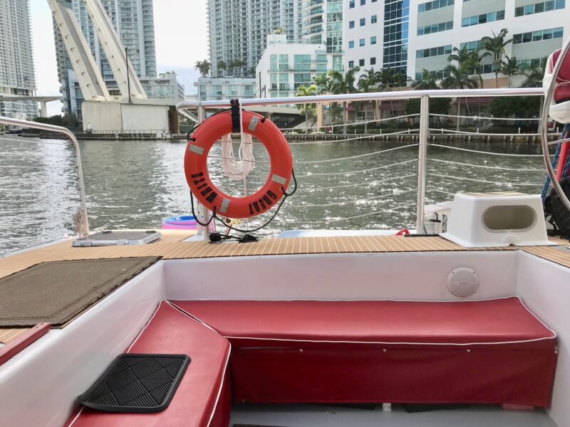 50’ Catamaran available for Rent in Miami for up to 42 peoples. - Image 15