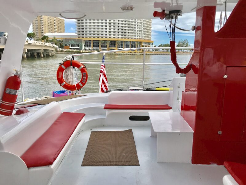 60' Catamaran Available for Rent in Miami for up to 49 Guest. - Image 15