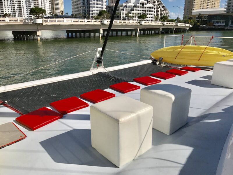 60' Catamaran Available for Rent in Miami for up to 49 Guest. - Image 5