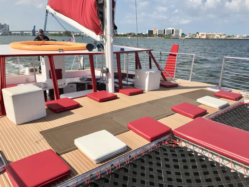 50’ Catamaran available for Rent in Miami for up to 42 peoples. - Image 10