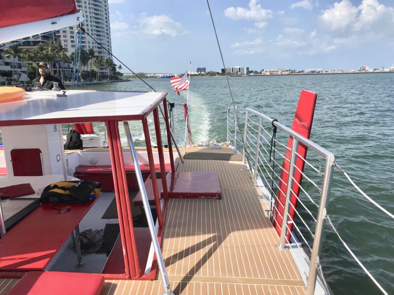 50’ Catamaran available for Rent in Miami for up to 42 peoples. - Image 9