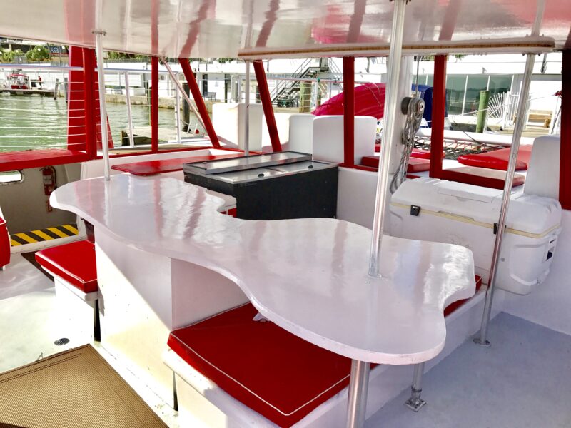 50’ Catamaran available for Rent in Miami for up to 42 peoples. - Image 13