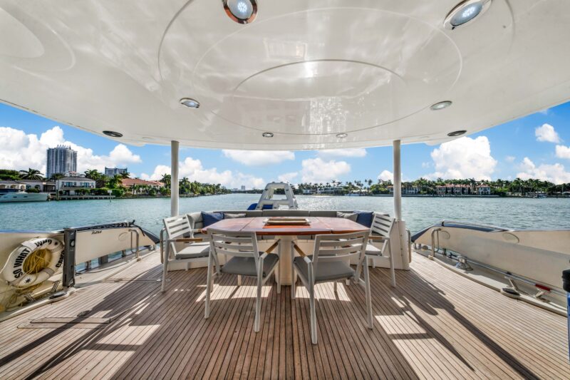 94Ft Yacht Rental In Miami FL For 13 Guest MAX - Image 12