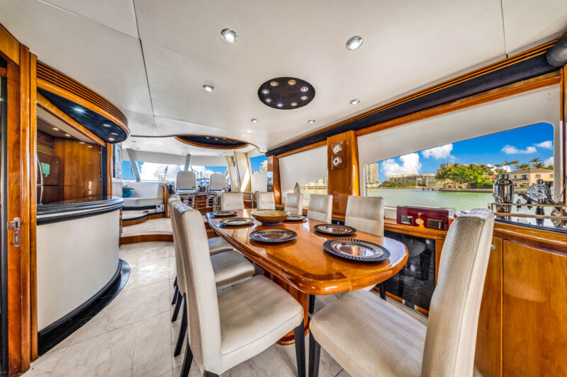 94Ft Yacht Rental In Miami FL For 13 Guest MAX - Image 6